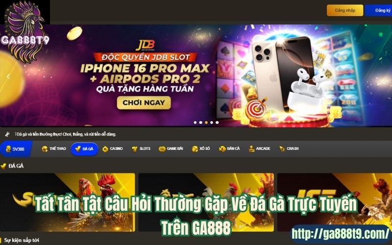 Tất Tần Tật Câu Hỏi Thường Gặp Về Đá Gà Trực Tuyến Trên GA888